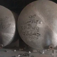 تانکر فلزی ذخیره آب از 100 تا 120هزار لیتر