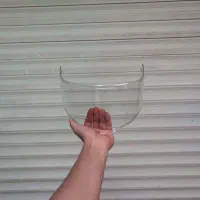 کلاه کاسکت فک متحرک قرمز|قطعات یدکی و لوازم جانبی|رشت, دروازه لاکان|دیوار