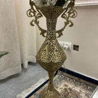 گلدان برنجی کاملا سالم زیبا