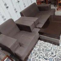 مبل هفت نفره با پارچه ترک و دوتا تک نفره سلطنتی|مبلمان خانگی و میز عسلی|فردیس, نگارستان|دیوار
