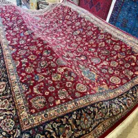 فرش ۱۲ متری افشان گل ابریشم نوبافت اعلا