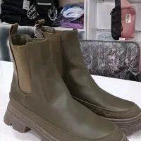 نیم بوت چرم اورجینال آلمانی سایز 40