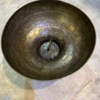 ظرف میوه خوری مسی خیلی عتیقه بامهر|کلکسیون اشیاء عتیقه|کیش, |دیوار