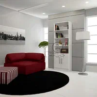 کتابخانه و قفسه کتاب مدل برسام