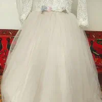 دامن بچگانه با تور گیره ای