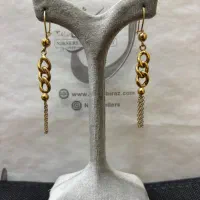 گوشوار لوکس کارتیر طلای ۱۸ عیار