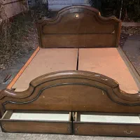 تخخواب دونفره|تخت و سرویس خواب|رشت, سعدی (تختی)|دیوار