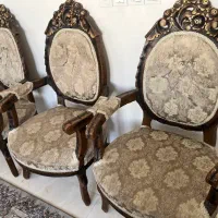 مبل نه نفره چوب گردو|مبلمان خانگی و میز عسلی|تهران, اتابک|دیوار