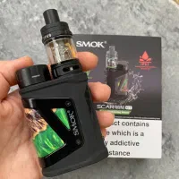 ویپ scar mini برند smok رنگ green stabilizing wood