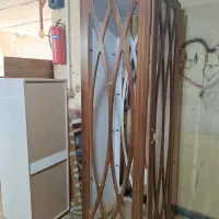 ویترین ممبران طرح چوب CNC