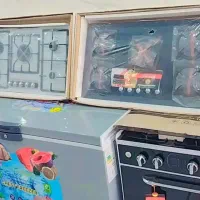 گاز صفحه ای استیل و شیشه ای