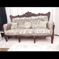 مبلمان 9 نفره جنس چوب گردو