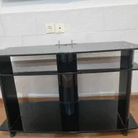 میز تلویزیون شیشه ای