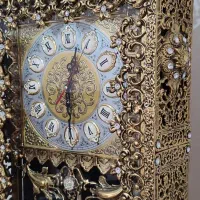 ساعت ایستاده برنز