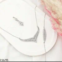 سرویس نقره با ساعت نقره کاملاً نقره کد 925|بدلیجات|تبریز, |دیوار
