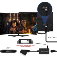 تبدیل SCART به HDMI|پخشکننده DVD و ویدیو|تهران, سعادتآباد|دیوار