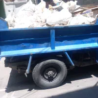 حمل نخاله  با کاریگر نیسان کمپرسی