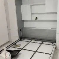 طراحی و ساخت تخت تاشو دو و یک نفره|تخت و سرویس خواب|اراک, |دیوار