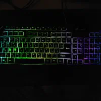 کیبرد gk701 green گریین|قطعات و لوازم جانبی رایانه|مشهد, آزادشهر|دیوار