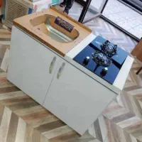 کابینت ست فلزی ظرفشویی سینک اجاق گاز رو میزی|مصالح و تجهیزات ساختمان|تهران, هاشمی|دیوار