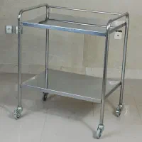 تخت و ترولی فلزی