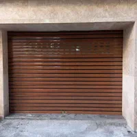 کرکره برقی اتوماتیک/تیغه آلومینیوم طرح چوب کدP1206