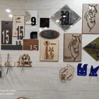 طراحی،چاپ،برش و حکاکی لیزر|خدمات پیشه و مهارت|پرند, فاز ۰|دیوار