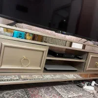 اینه کنسول همراه میز تلویزیون ست|بوفه، ویترین، کنسول|گرمسار, |دیوار