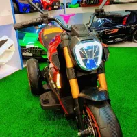 موتورسه چرخه سایز بزرگ چراغ دا(ماشین شارژی)|اسباببازی بچه|مشهد, توس (بلوار توس)|دیوار