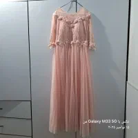 پیراهن مجلسی گلبهی نو