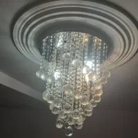 لوستر گرد آویز