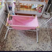 گهواره یا ننو یا بانوچ دوعدد|تخت و صندلی بچه|محمودآباد, |دیوار