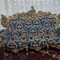 مبل نه نفره سام میز عسلی بزرگ وسه عدد کوچک صدملیون