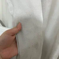 پرده اتاق خواب پانچی طوسی کرم|پرده، رانر، رومیزی|تهران, جهاد|دیوار