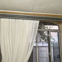 پرده حریر همراه با زیرپرده و کتیبه