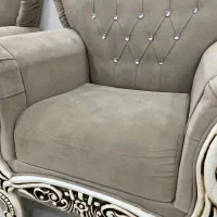 مبل ۷ نفره سلطنتی نسکافه ای|مبلمان خانگی و میز عسلی|بیرجند, |دیوار