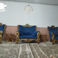 مبلمان 7 نفره کلاسیک|مبلمان خانگی و میز عسلی|مشهد, امیر آباد|دیوار