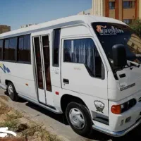 مینی بوس هیوندا اماده سرویس دهی به کارخانجات شرکت