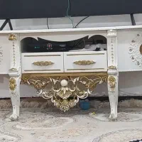 مبل هفت نفره و ست تی وی جاکفشی وبوفه