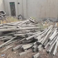 چوب وپالت سالم وشکسته
