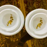 جا سیگاری چینی طرح گل آفتابگردون قدیمی