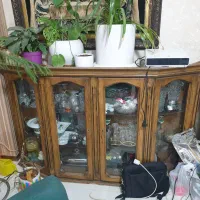 بوفه و نیز ناهار خوری|بوفه، ویترین، کنسول|شیراز, شهرک گلدشت حافظ‎|دیوار