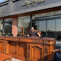 مبلمان اداری کلاسیک میز مدیریت جدید مبل رومانی|دفتر کار|تهران, یافت‌آباد|دیوار