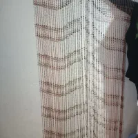 پرده ریسه ای،جنس پلاستیکی