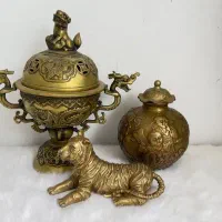 مجسمه دختر صخره برنز برنزی|مجسمه، تندیس، ماکت|تهران, سعادت‌آباد|دیوار