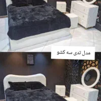 تخت خواب سه کشو تدی|تخت و سرویس خواب|اهواز, کمپلو جنوبی|دیوار