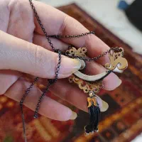 گردنبند طاووس نقره طرح عثمانی|عمدهفروشی|شیراز, سینما سعدی|دیوار
