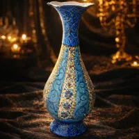 گلدان میناکاری