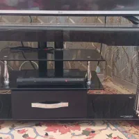 میز تلویزیون شیشه ای