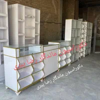 دکور فروشگاهی قفسه نمایشگاهی پیشخوان ویترین کانتر|فروشگاه و مغازه|تهران, حسن‌آباد|دیوار